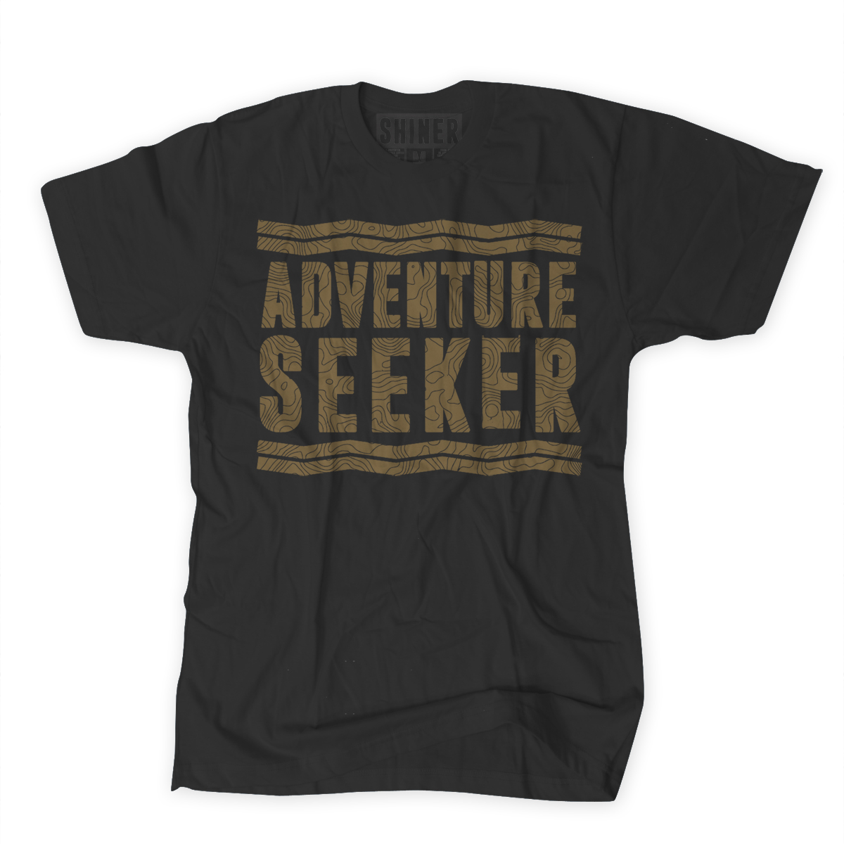Adventure Seeker Tee | Black - Shiner Sunglasses